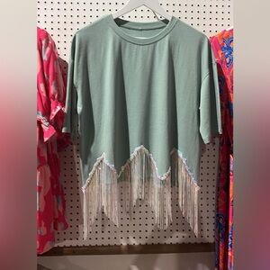 Fringe top